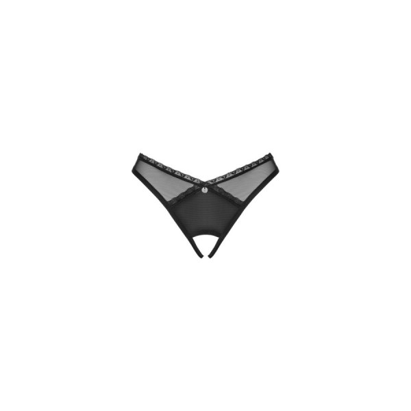 Latinesa string ouvert - Noir